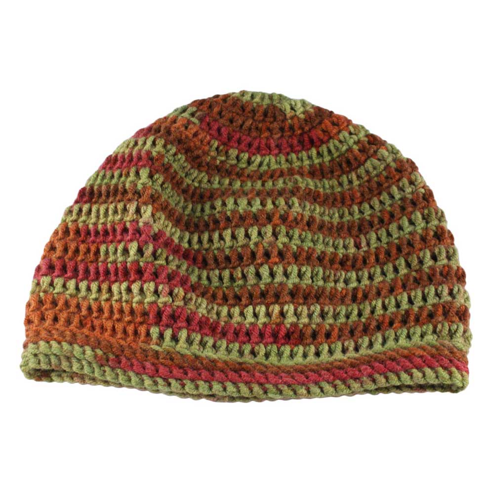 Lilylin Designs Faithfully Fall Crochet Beanie Hat Medium/Large