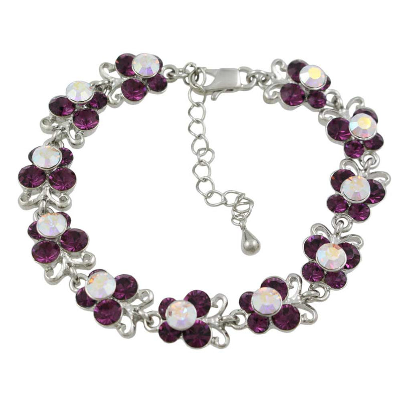 Crystal Butterfly Bracelet - Bracelet Collection - Lilylin Designs