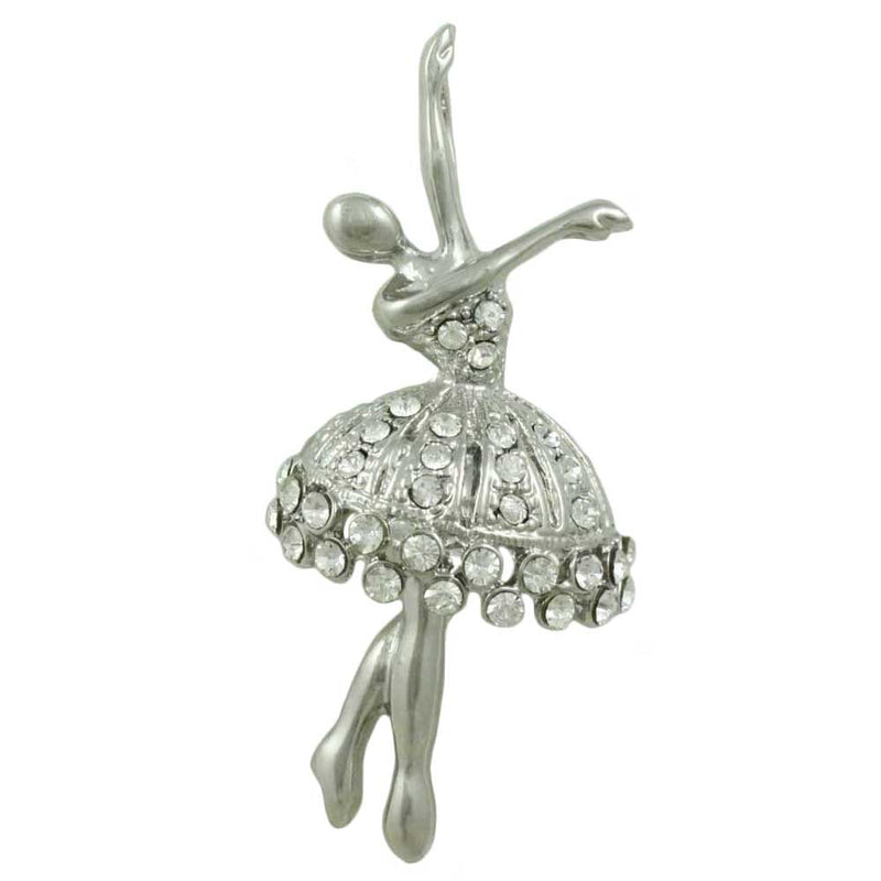 Crystal Ballerina Pin Pendant - Assorted Pins Collection - Lilylin Designs