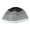 Shades of Gray Crochet Beanie Hat Medium/Large - JMCH32ML - Lilylin Designs
