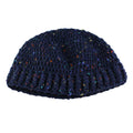 Navy Blue Speckled Crochet Snug Beanie Hat Med/Lg - JMCH63ML - Lilylin Designs