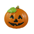 Orange Enamel Jack O Lantern Pumpkin Brooch Pin - Lilylin Designs