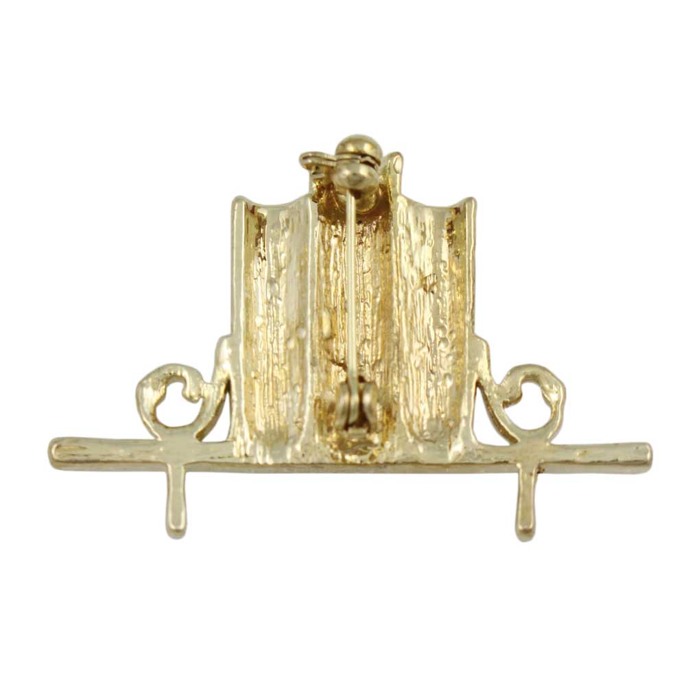 Books on a Shelf Brooch Pin in Colorful Enamel - PF231 - Lilylin Designs