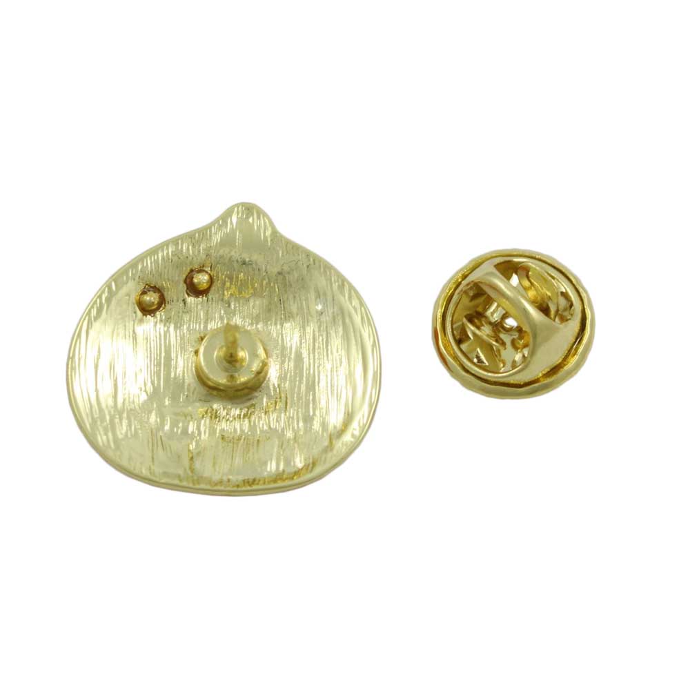 Little Pumpkin Patch Tac Pin and Pierced Earring Gift Set - PF242BS - Lilylin Designs