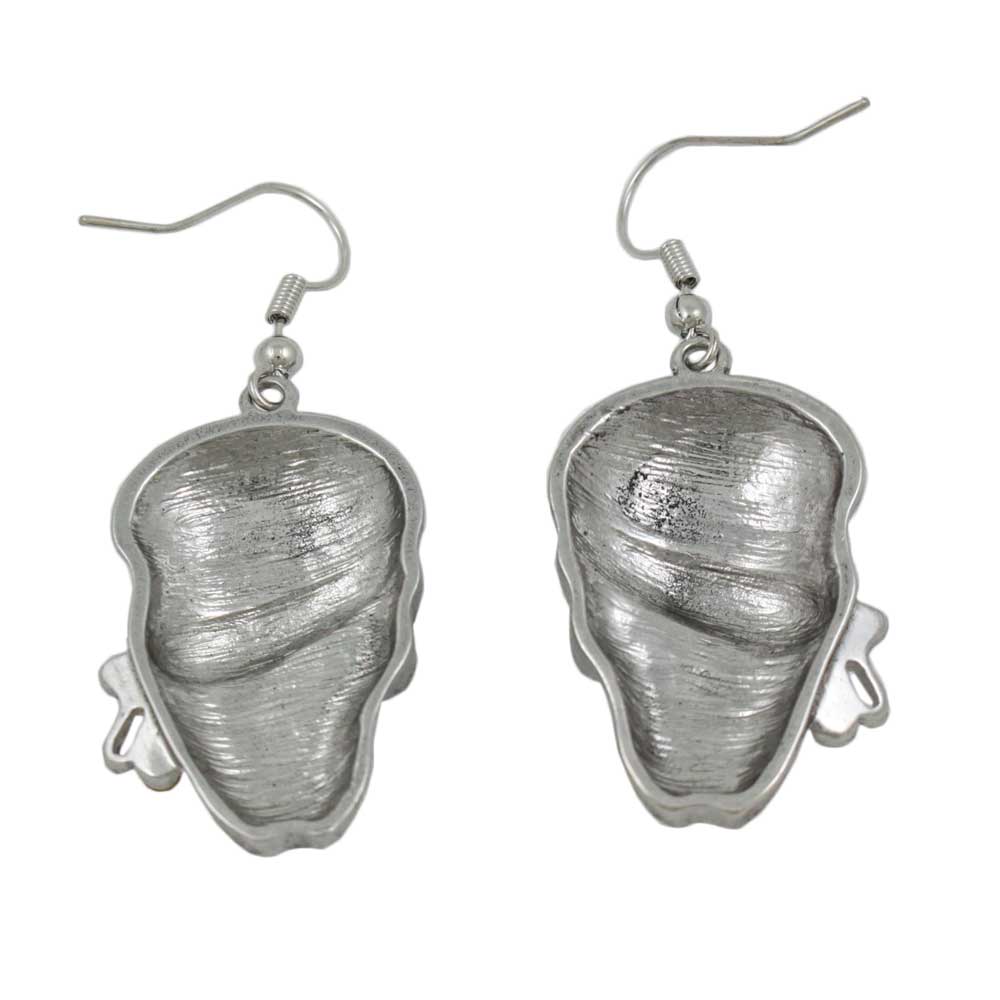 Crystal Bandaged Pirate Skull Pierced Earring - PF601E - Lilylin Designs