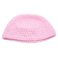 Pink Crochet Beanie Hat Medium/Large - STXH14ML - Lilylin Designs