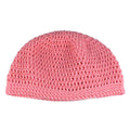 Pink Sparkle Crochet Beanie Hat Medium/Large - JMCH19ML - Lilylin Designs