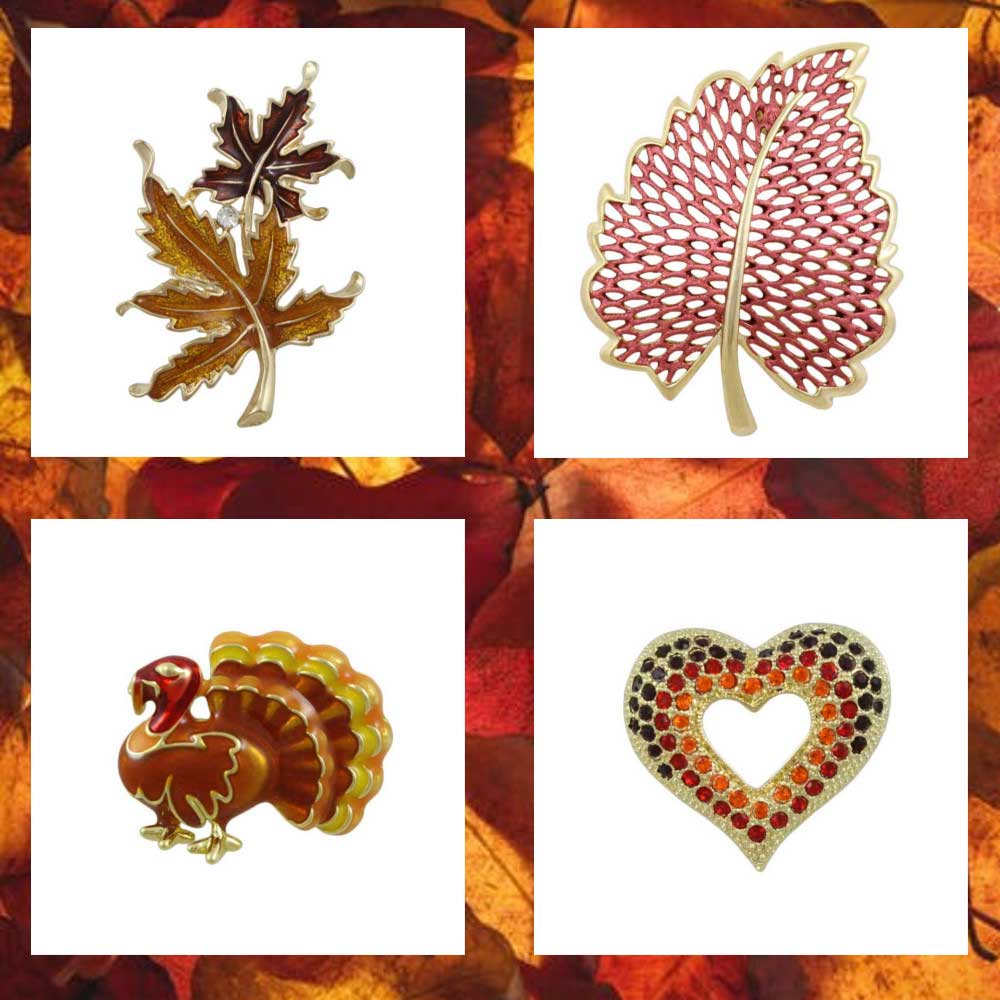 Accessorize that Special Outfit with One of Lilylin Designs Hundreds of Lapel Pins and Brooches.