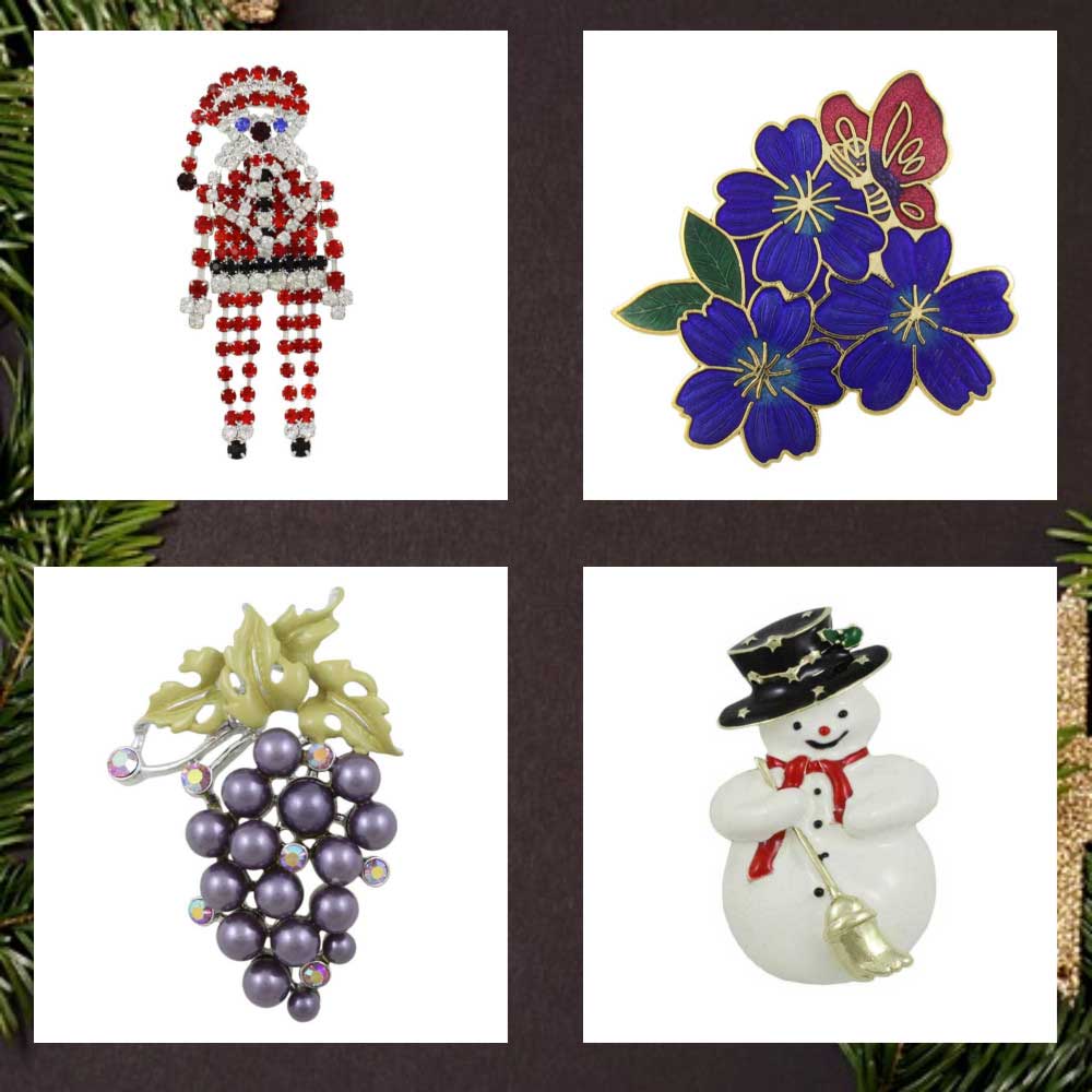 Accessorize that Special Outfit with One of Lilylin Designs Hundreds of Lapel Pins and Brooches.