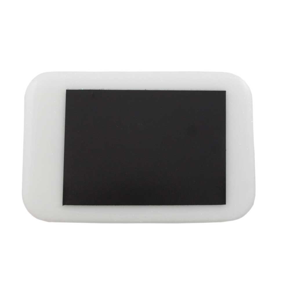 White Magnet with Black Faith - Back - Lilylin Designs