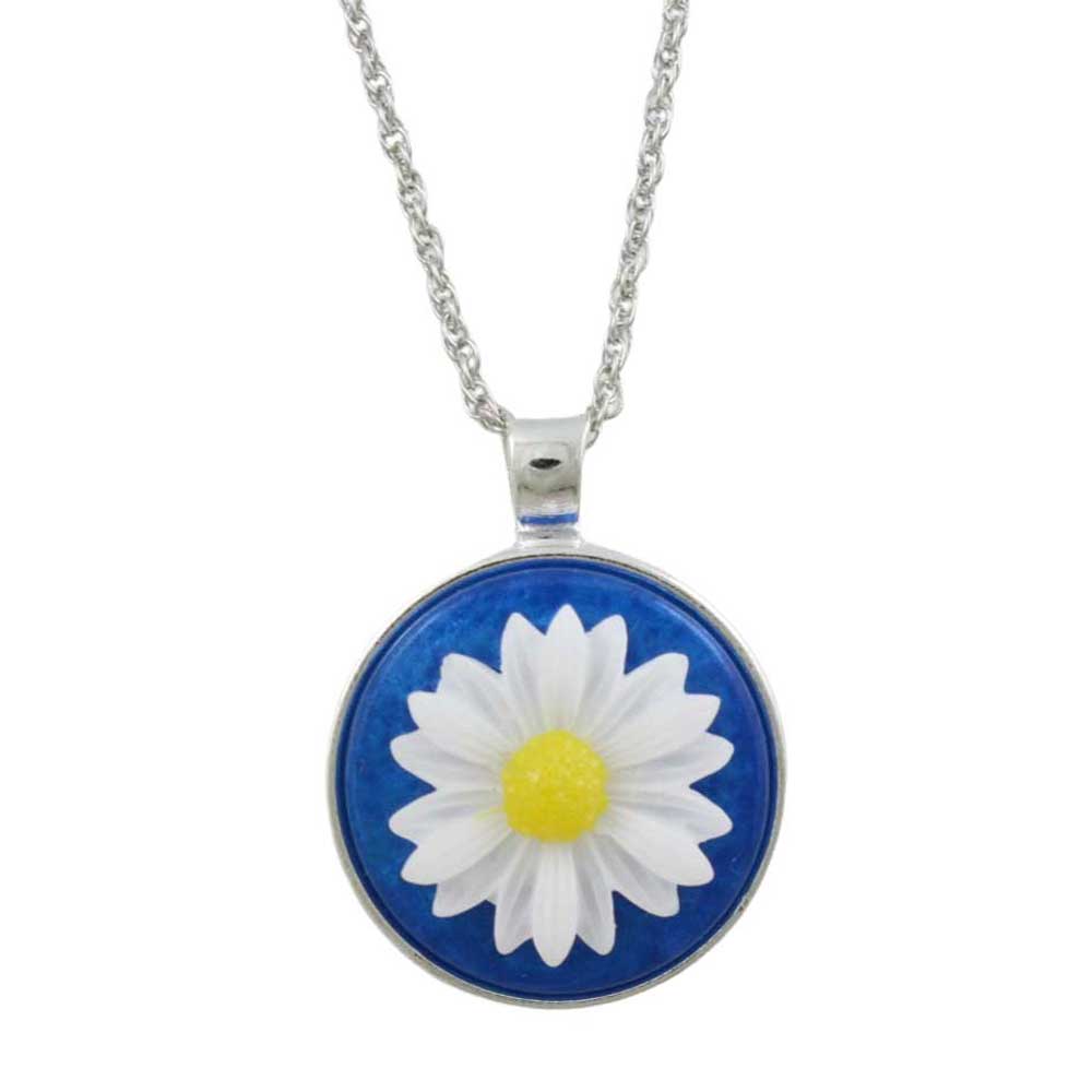 Handcrafted Daisy Necklaces in 8 Bold Colors - Lilylin Designs