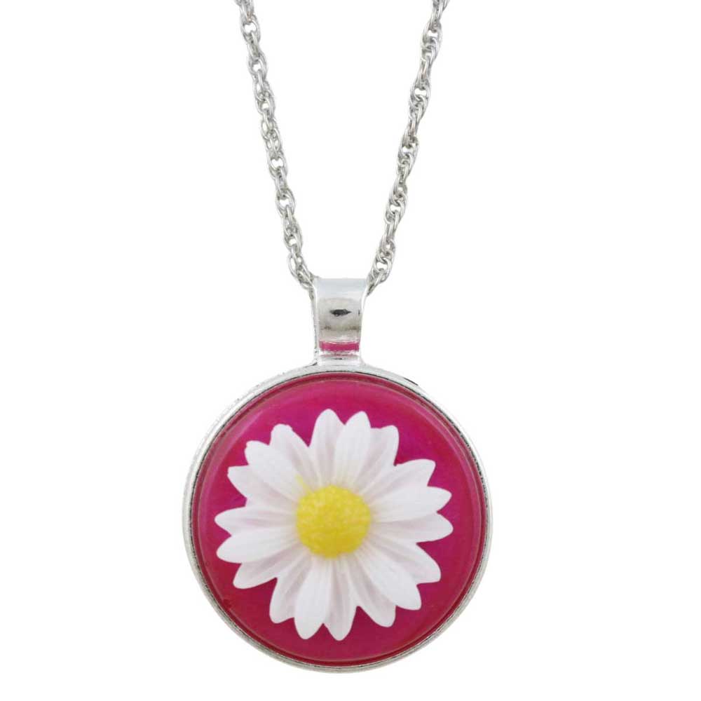 Handcrafted Daisy Necklaces in 8 Bold Colors - Lilylin Designs