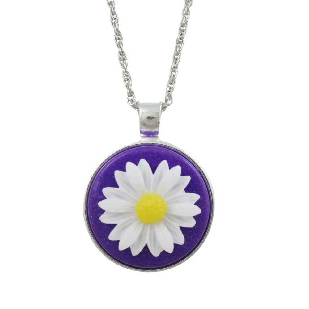 Handcrafted Daisy Necklaces in 8 Bold Colors - Lilylin Designs