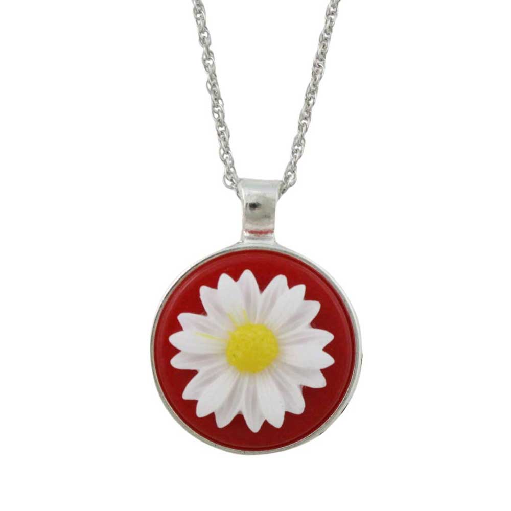 Handcrafted Daisy Necklaces in 8 Bold Colors - Lilylin Designs