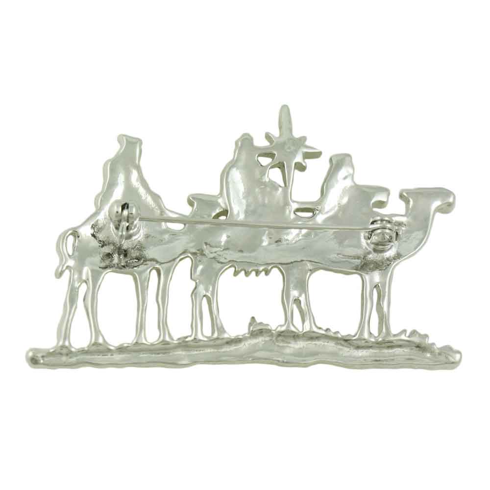 3 Wise Men/3 Kings Following North Star Brooch Pin - XP460 - Lilylin Designs