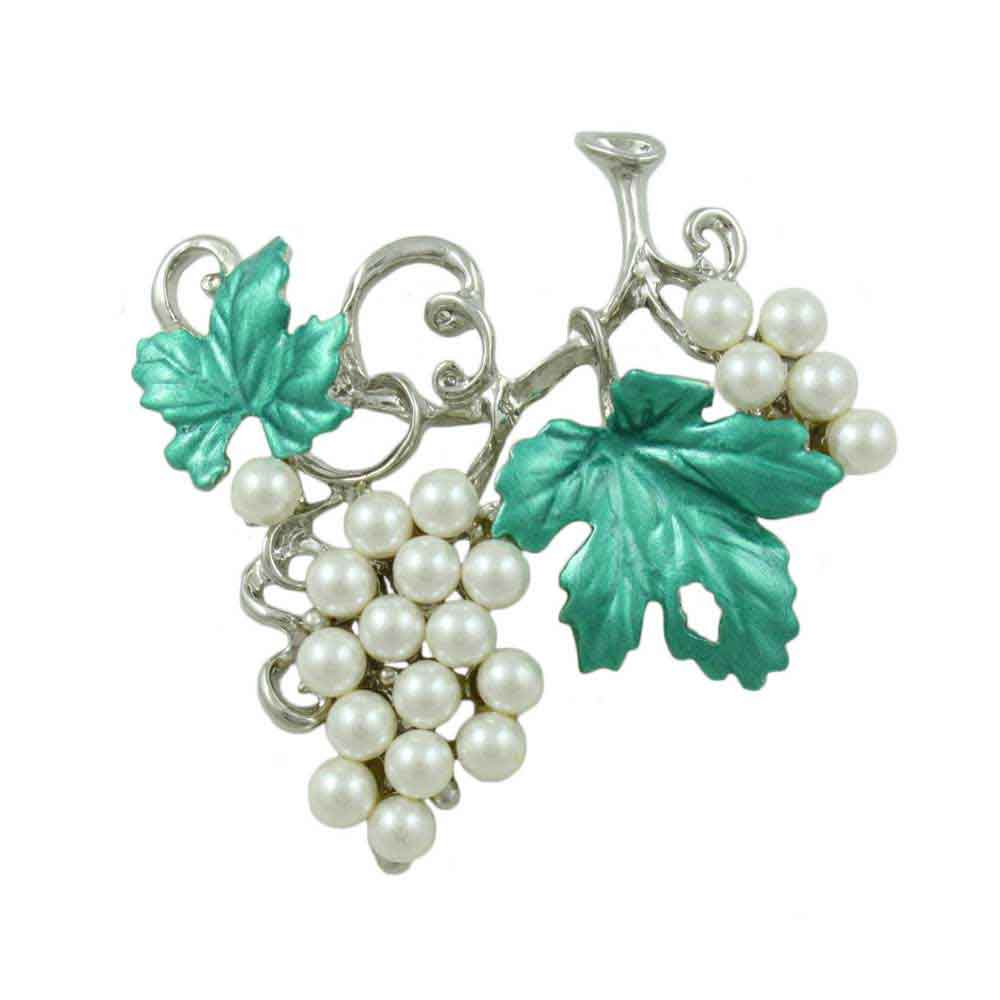 Victoria Lynn™ Corsage Pins - White Pearl with Silver Pin - 2